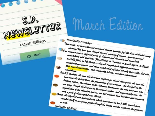 SD March Newsletter